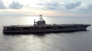 Uss Abraham Lincoln Carrier Begins Homeward Voyage After Nine Month Middle East