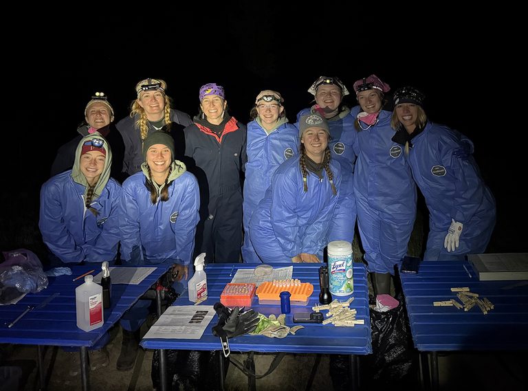 Uw Professor And Volunteers Vaccinate Wyoming Bats To Combat White Nose Syndrome