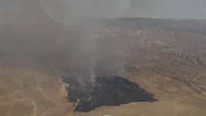 Vegetation Fire Burns 268 Acres Near Highway 166 Prompting Evacuations In San Lu