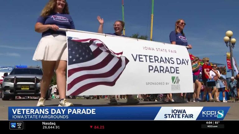 Veterans Parade Honors Service Members At Iowa State Fair Amid 250Th Birthday Ce