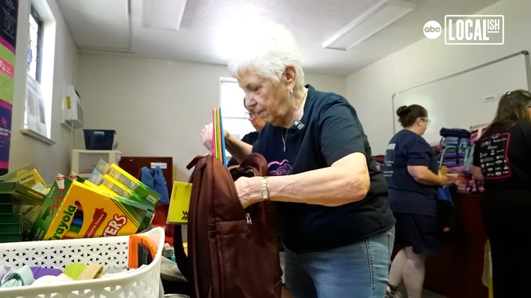 Volunteers Distribute Backpacks And Support To Cancer Affected Families In Elkin