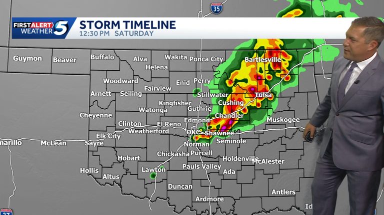Weekend Storms Expected In Oklahoma City Amid Ongoing Heat Wave