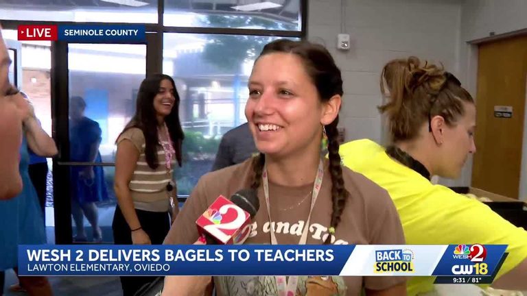 Wesh 2 Shows Appreciation For Teachers