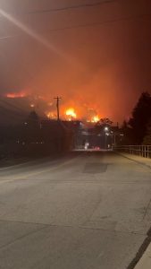 Wildfire Rages In British Columbia