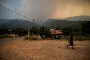 Wildfires Rage In Greece France And Spain
