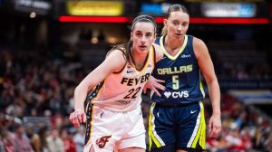 Wings Beat Fever 91 85 After Bueckers Fouls Clark In Tense Pre Halftime Moment