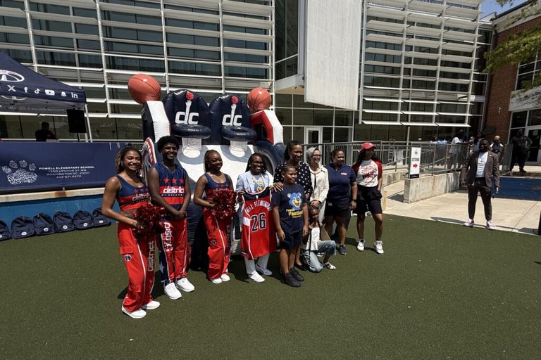 Wizards Host Back To School Party