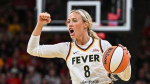 Wnba Player Sophie Cunningham Receives Hard Foul