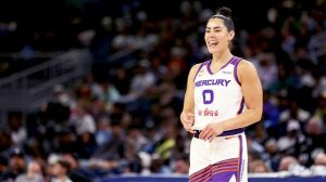 Wnba Star Leaps Into Coach S Arms
