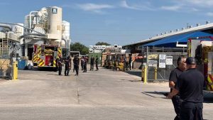 Worker Rescued After 20 Foot Fall