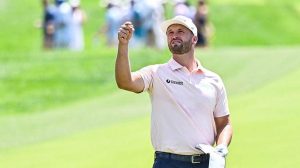 Wyndham Clark Defends Routine After Critics Claim He Improved Lie At Bmw Champio
