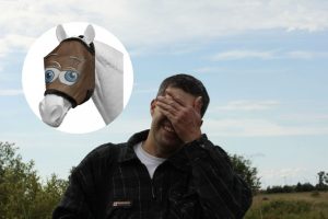 Wyoming Horse Owners Use Fly Masks