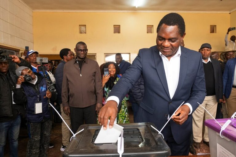 Zambia Reelects President Hakainde Hichilema For A Second Five Year Term