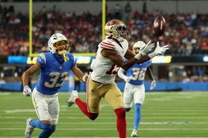 49Ers Rookie Wide Receiver De Zhaun Stribling Out For At Least A Month With Ankl