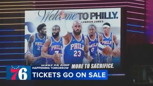 76Ers Single Game Tickets Go On Sale Thursday Prices Start At 300