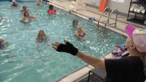 94 Year Old Arlington Senior Leads Water Aerobics Class Inspiring All Ages