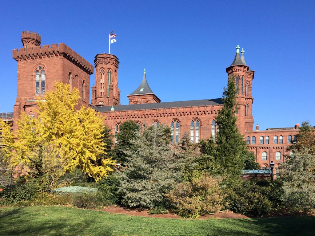 Haupt Garden and Smithsonian Institution Building (The Castle) — Washington D.C.