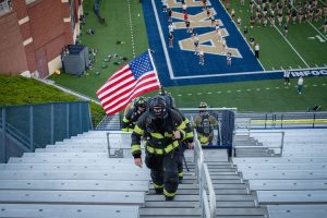 Akron Community Climbs 110 Stories At Infocision Stadium To Honor 9 11 Victims