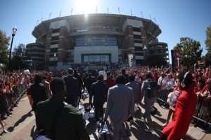 Alabama Crimson Tide Kick Off Season With Walk Of Champions At Bryant Denny Stad