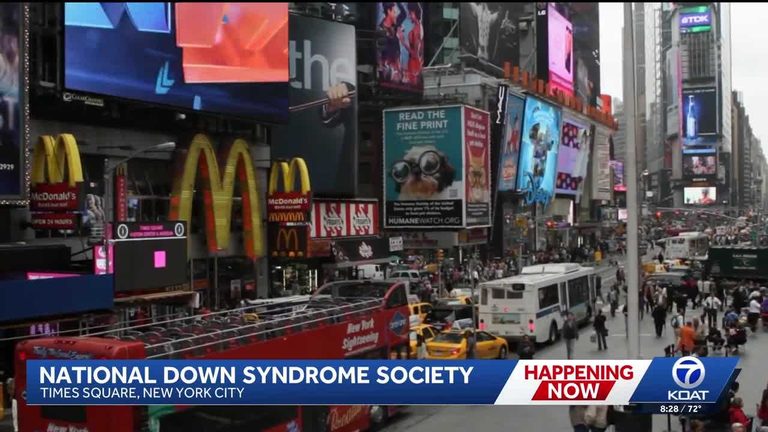 Albuquerque Boy With Down Syndrome Shines In National Times Square Celebration
