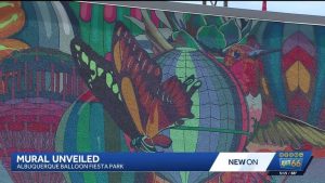 Albuquerque Unveils New Public Art Mural At Balloon Fiesta Park