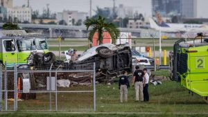 Amazon Cargo Plane Overruns Miami Runway Killing Five And Injuring Five