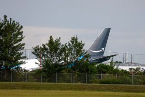 Amazon Prime Air Cargo Plane Overruns Runway At Miami International Airport