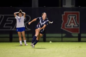 Arizona Women S Soccer Draws With No 23 Byu In Big 12 Opener