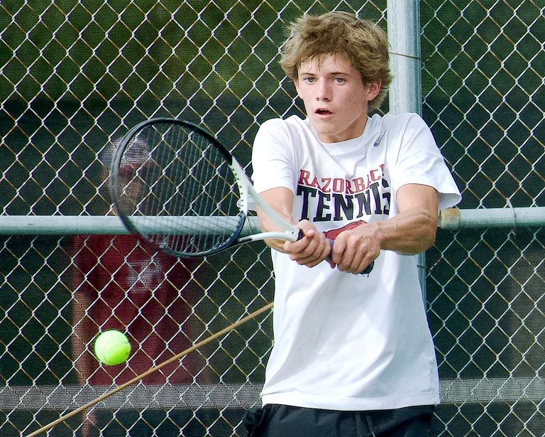 Arkansas High Hosts Successful Tennis Tri Meet Against Hope And Maumelle