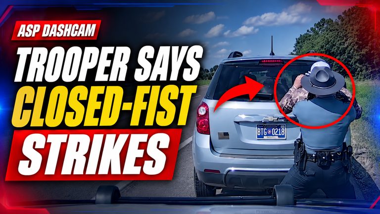 Arkansas State Police Trooper Engages In Violent Struggle With Driver After Immi