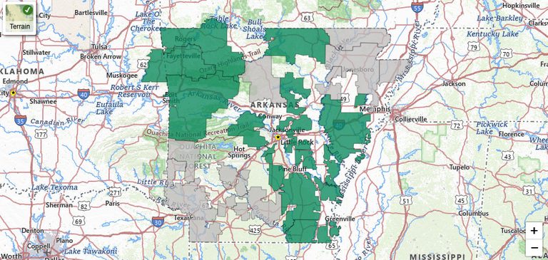 Arkansas Valley Electric Cooperative Works To Restore Power In Crawford County