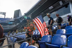 Baltimore Fire Department Leads 110 Stair Memorial Climb Honoring 9 11 First Res