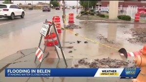Belen Mayor Says New Retention Ponds Keep Recent Road Flooding From Becoming Maj
