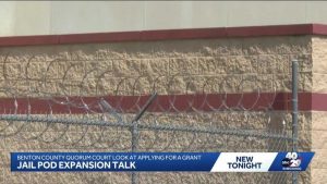 Benton County Quorum Court To Vote On 45 Million Grant For Jail Expansion