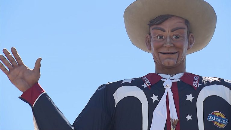 Big Tex Arrives In Fair Park As Dallas Prepares For 2026 State Fair