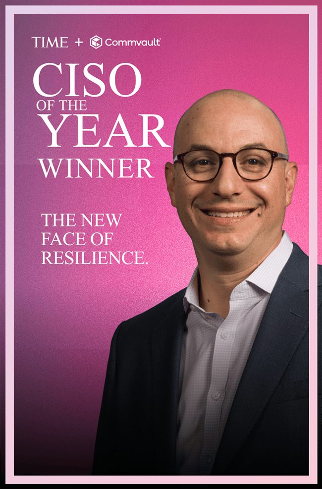 Bnsf Ciso Alex Levy Honored As Inaugural Time Commvault Ciso Of The Year