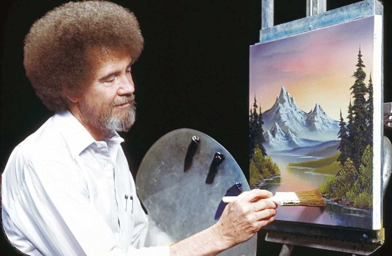 Bob Ross Paintings To Be Auctioned This Fall With Proceeds Supporting Public Tel