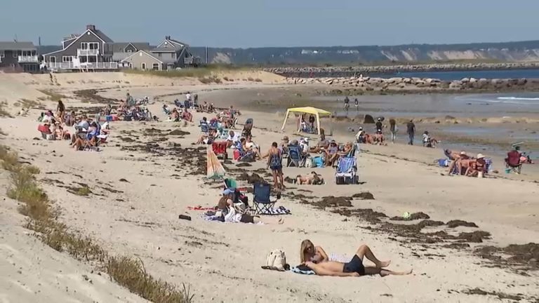 Bridgewater Family Beats Labor Day Traffic Enjoys Beach Before School