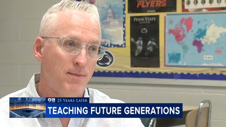 Bristol Township Teacher Keeps 9 11 Memory Alive For Students 25 Years Later