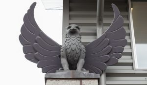 Buchtel Clc Seniors Carve Griffin Wings For New Stadium Upgrades