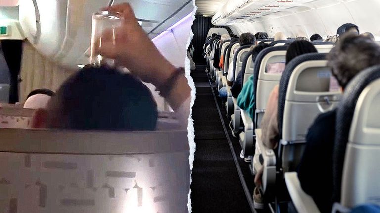 Business Class Passenger S Glass Scratching Habit Shocks Fellow Travelers On Eva