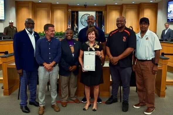 Caddo Parish Commission Honors Food Bank Director Martha Marak For 18 Years Of S