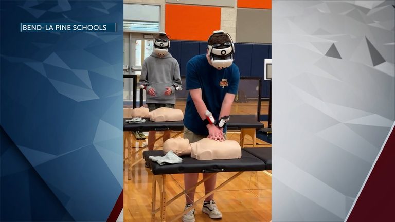 Caldera High Students Get Hands On Army National Guard Training In Bend