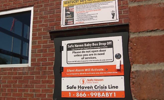 Campbell County Opens First Safe Haven Baby Box At Central Fire District