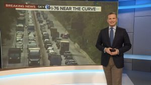 Car Fire Temporarily Shuts Lanes On Schuylkill Expressway Near Conshohocken