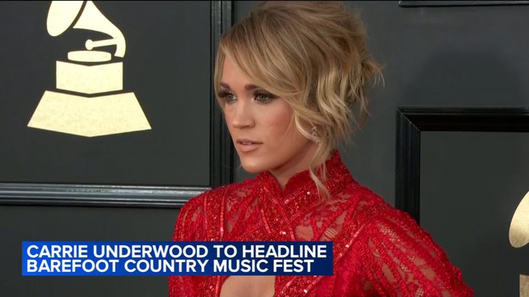 Carrie Underwood To Headline Barefoot Country Music Festival In Wildwood Nj