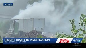 Carroll Authorities Investigate Freight Train Fire Near West 6Th Street