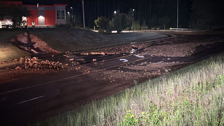 Cary Water Main Break On Nc 55 Leaves Many Without Pressure