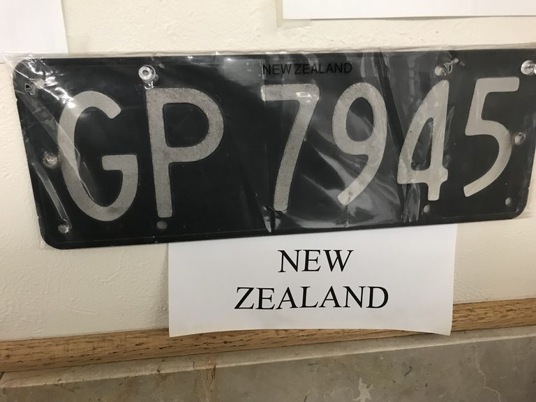 Casper Dmv Showcases World Travel License Plates On New Exhibit