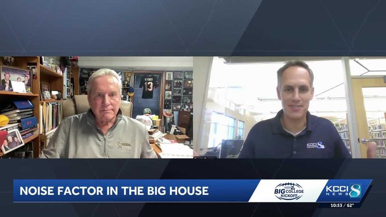 Cbs S Brad Nessler Praises Michigan Stadium S Open Air Design Ahead Of Iowa Clas